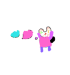 ひとりの子供が描いた絵（個別スタンプ：8）