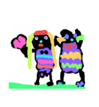 ひとりの子供が描いた絵（個別スタンプ：11）