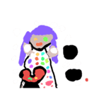 ひとりの子供が描いた絵（個別スタンプ：14）