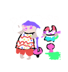 ひとりの子供が描いた絵（個別スタンプ：15）