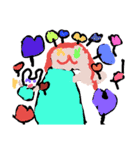 ひとりの子供が描いた絵（個別スタンプ：17）
