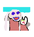 ひとりの子供が描いた絵（個別スタンプ：18）