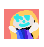 ひとりの子供が描いた絵（個別スタンプ：19）