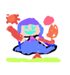 ひとりの子供が描いた絵（個別スタンプ：29）