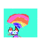 ひとりの子供が描いた絵（個別スタンプ：31）