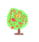 ひとりの子供が描いた絵（個別スタンプ：38）
