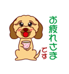 日常会話をするダップー（個別スタンプ：4）