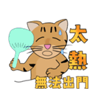 Tabby Milktea Cat II（個別スタンプ：4）