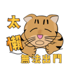 Tabby Milktea Cat II（個別スタンプ：8）