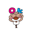 やさぐれスズメ（個別スタンプ：6）