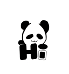 パンダ日常会話（個別スタンプ：1）