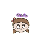 リボンの女の子♡（個別スタンプ：10）