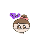 リボンの女の子♡（個別スタンプ：11）