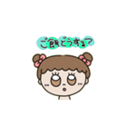 リボンの女の子♡（個別スタンプ：17）