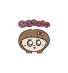 リボンの女の子♡（個別スタンプ：21）