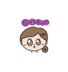 リボンの女の子♡（個別スタンプ：24）