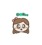 リボンの女の子♡（個別スタンプ：30）