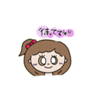リボンの女の子♡（個別スタンプ：32）