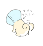 エリザベスカラーわんこ（個別スタンプ：16）