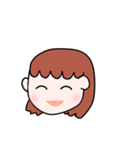日常的に使える！ボブの女の子のスタンプ！（個別スタンプ：11）