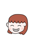 日常的に使える！ボブの女の子のスタンプ！（個別スタンプ：12）