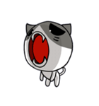 無口な猫。（個別スタンプ：10）