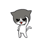 無口な猫。（個別スタンプ：13）