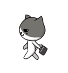 無口な猫。（個別スタンプ：26）