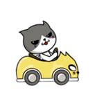 無口な猫。（個別スタンプ：28）