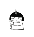 無関心ウサギと愉快な仲間（個別スタンプ：21）