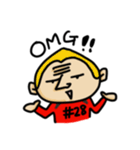 関西人のアメフト選手（個別スタンプ：35）