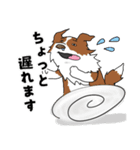ゆるーいボーダーコリーのスタンプ 2（個別スタンプ：25）