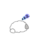 白いイッヌ（個別スタンプ：8）