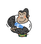 がんばれ！ ゴリマル君！！（個別スタンプ：1）