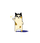 にわか猫（個別スタンプ：1）