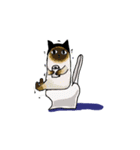 にわか猫（個別スタンプ：9）