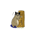 にわか猫（個別スタンプ：21）