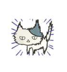 手描き、ねこ（個別スタンプ：5）