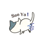 手描き、ねこ（個別スタンプ：10）