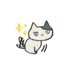 手描き、ねこ（個別スタンプ：14）