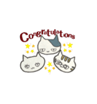 手描き、ねこ（個別スタンプ：31）