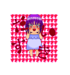 ゆる女の子スタンプ（個別スタンプ：9）