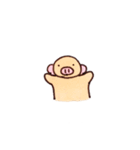 つかえるブタちゃん！ちびもも！（個別スタンプ：4）