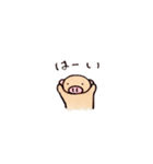つかえるブタちゃん！ちびもも！（個別スタンプ：5）