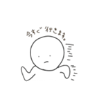 日常で使えるまるお君スタンプ（個別スタンプ：21）
