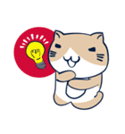 ねこぶちさん（日本語）（個別スタンプ：35）