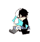 オリキャラちゃんのスタンプ（個別スタンプ：1）