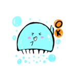 ゆるーいクラゲのくらくら（個別スタンプ：5）