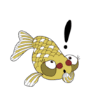 ❤︎レディ金魚スタンプ❤︎（個別スタンプ：3）