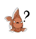 ❤︎レディ金魚スタンプ❤︎（個別スタンプ：4）